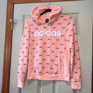 Light Pink Adidas Hoodie